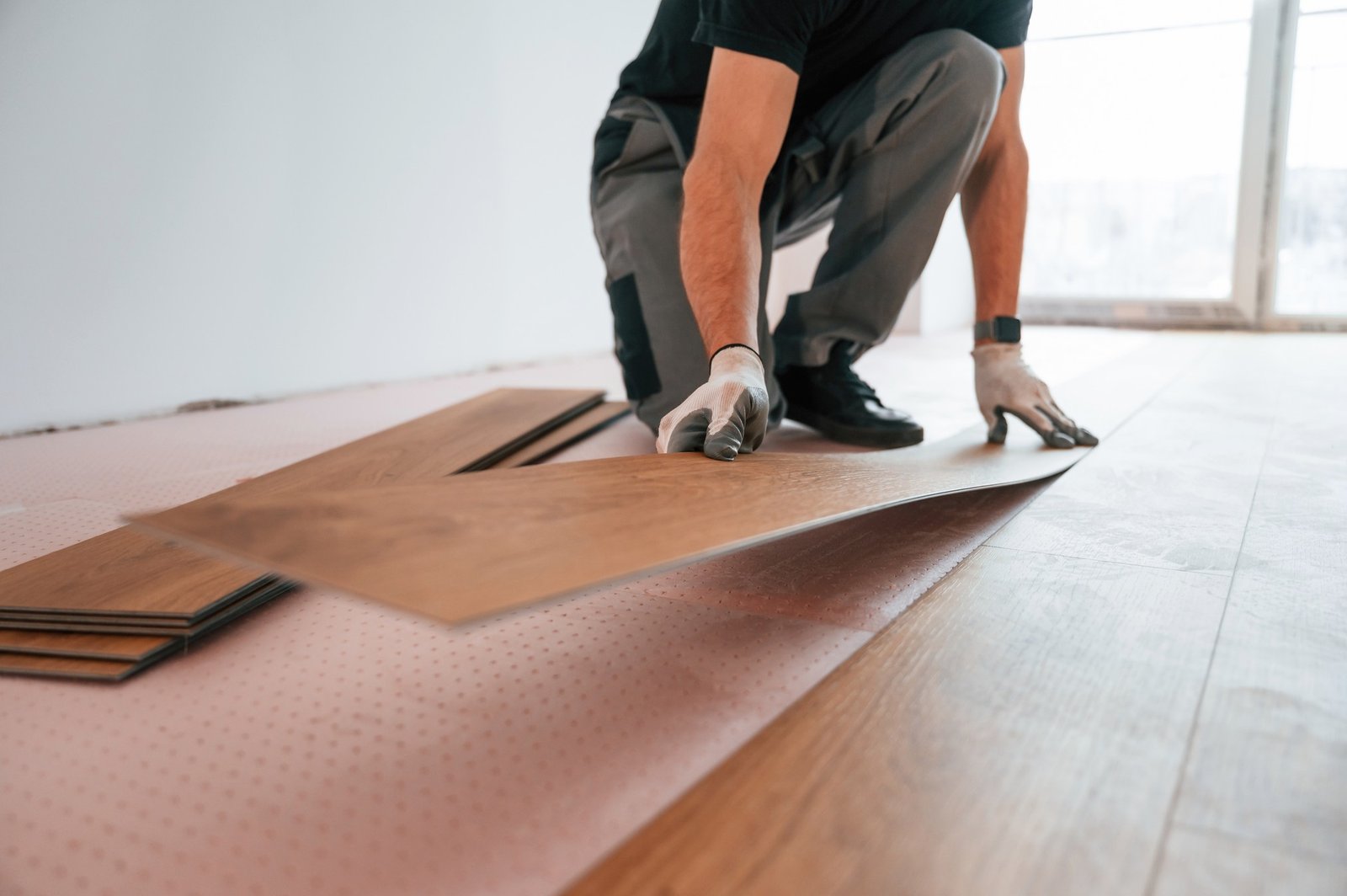 Trittschalldämmung unter Laminat verlegen